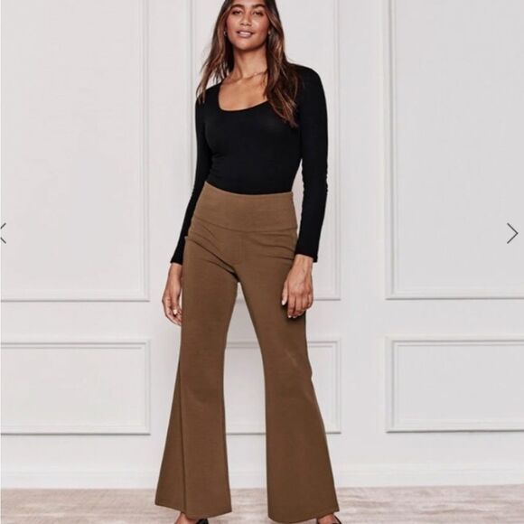 Summersalt Square Neck Ribbed Black Long Sleeve Tencel Bodysuit- Size Medium - Picture 1 of 8